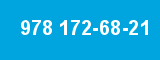 978 172-68-21
